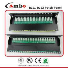 China Hersteller UTP 19 Zoll 25 Port rj11 Telefon Patch Panel